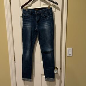 Joes jeans size 26 cuffed the skinny